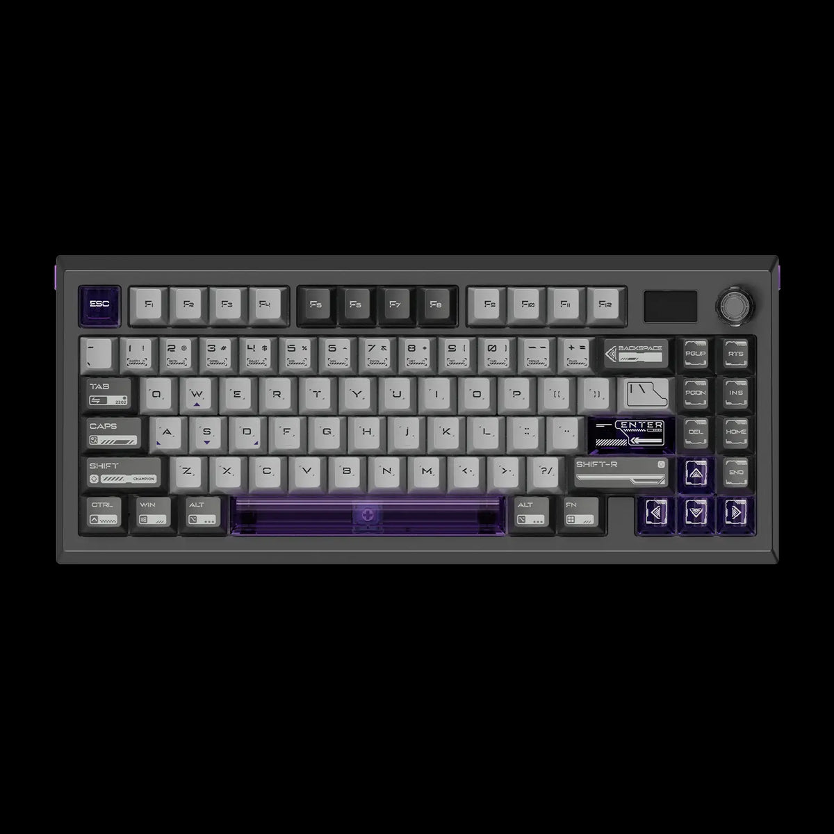 Zynoo Y75PRO HE Gaming Magnetic Keyboard